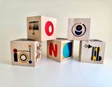Baby Name Art Blocks