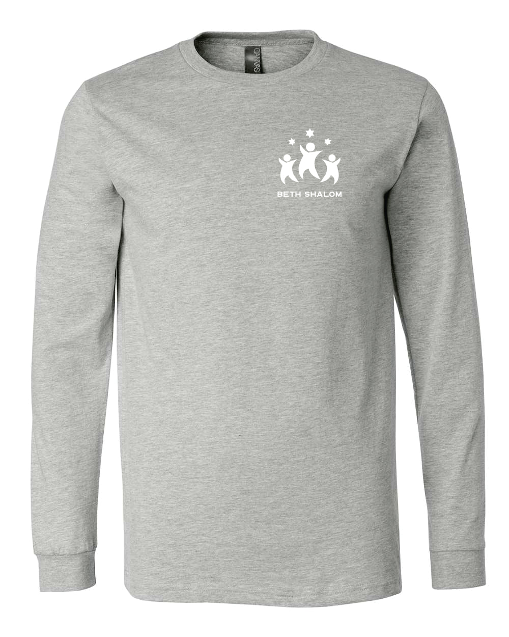 Adult Long Sleeve T-shirt - Left Chest Design