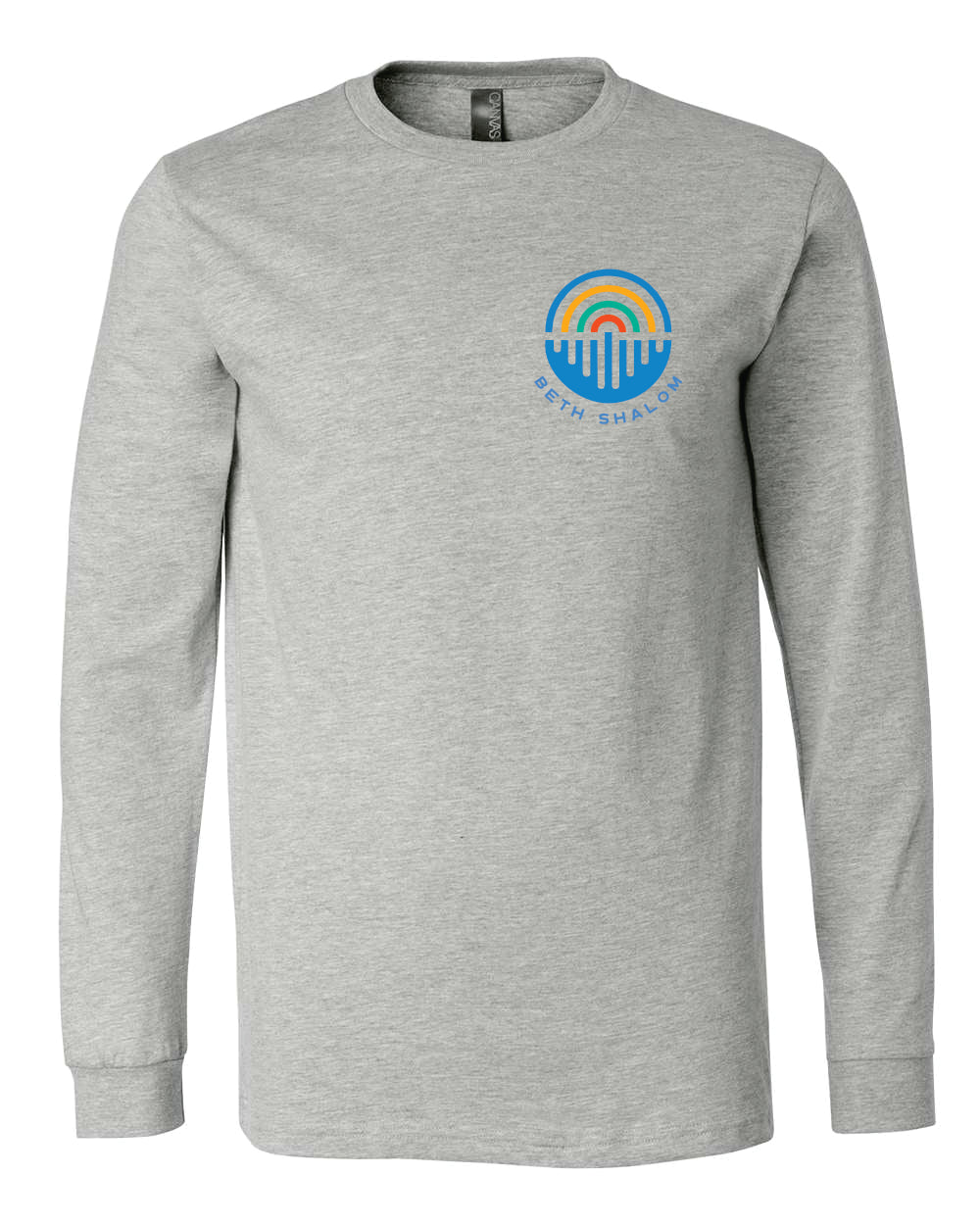 Adult Long Sleeve T-shirt - Left Chest Design