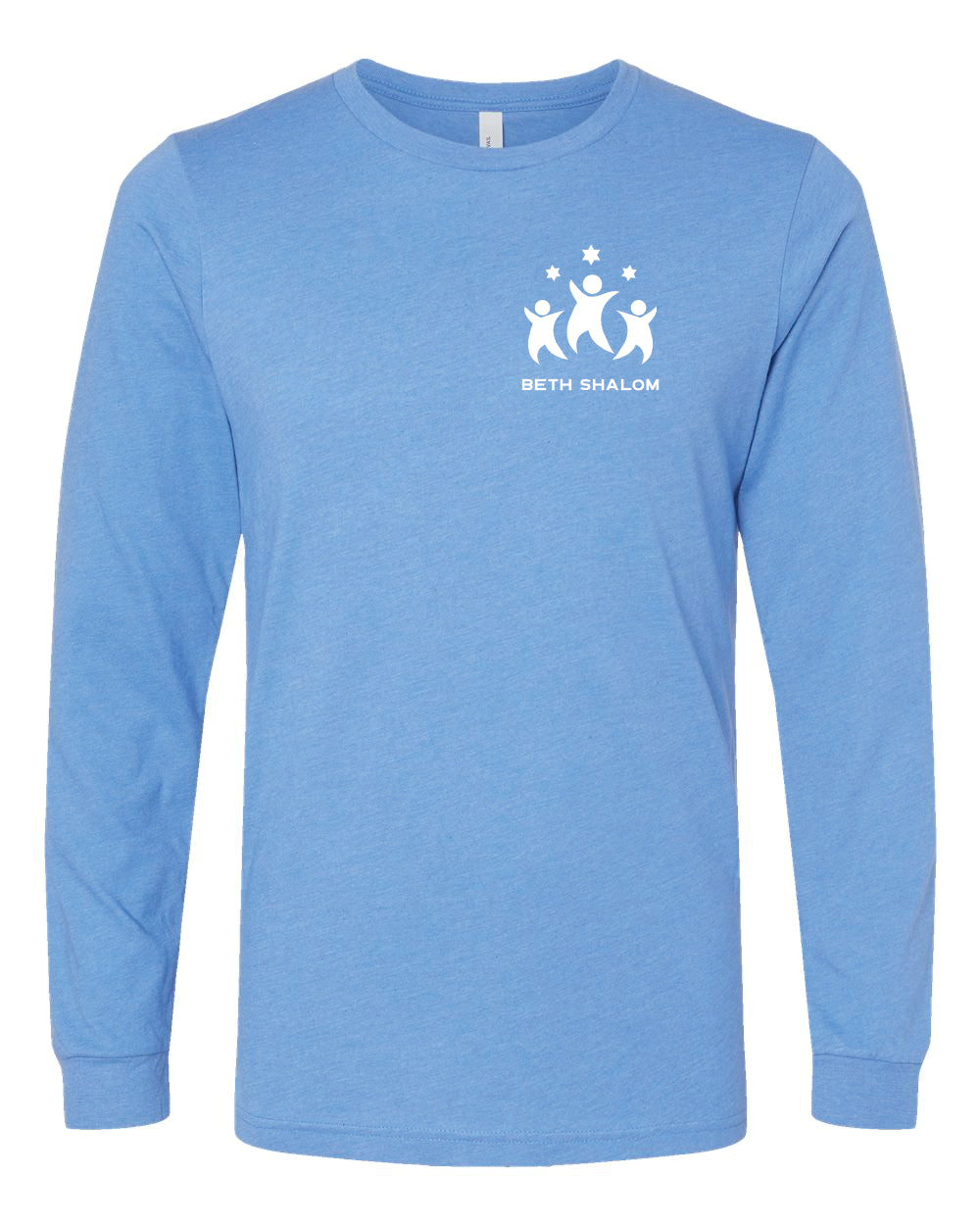 Adult Long Sleeve T-shirt - Left Chest Design