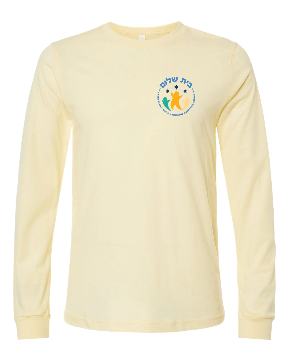 Adult Long Sleeve T-shirt - Left Chest Design