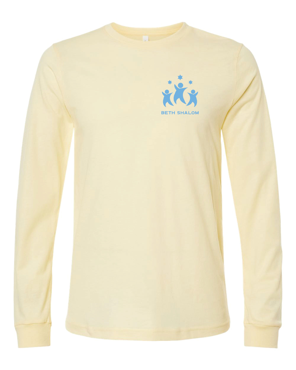Adult Long Sleeve T-shirt - Left Chest Design