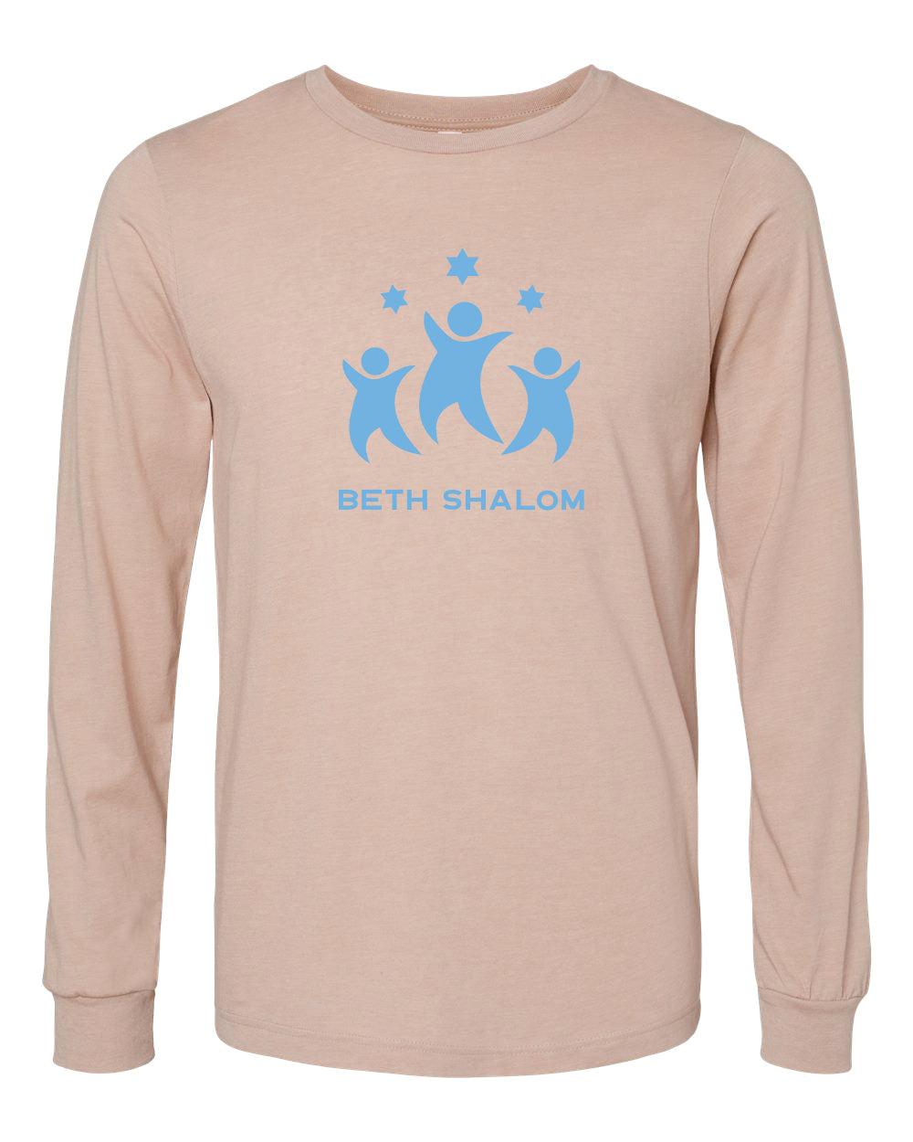 Adult Long Sleeve T-shirt - Full Front Design