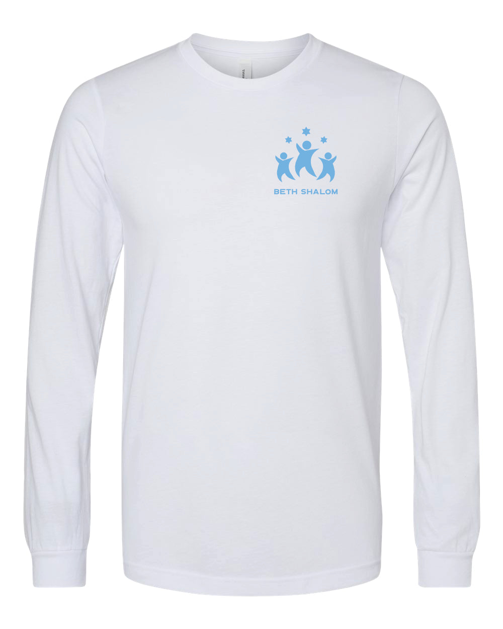 Adult Long Sleeve T-shirt - Left Chest Design