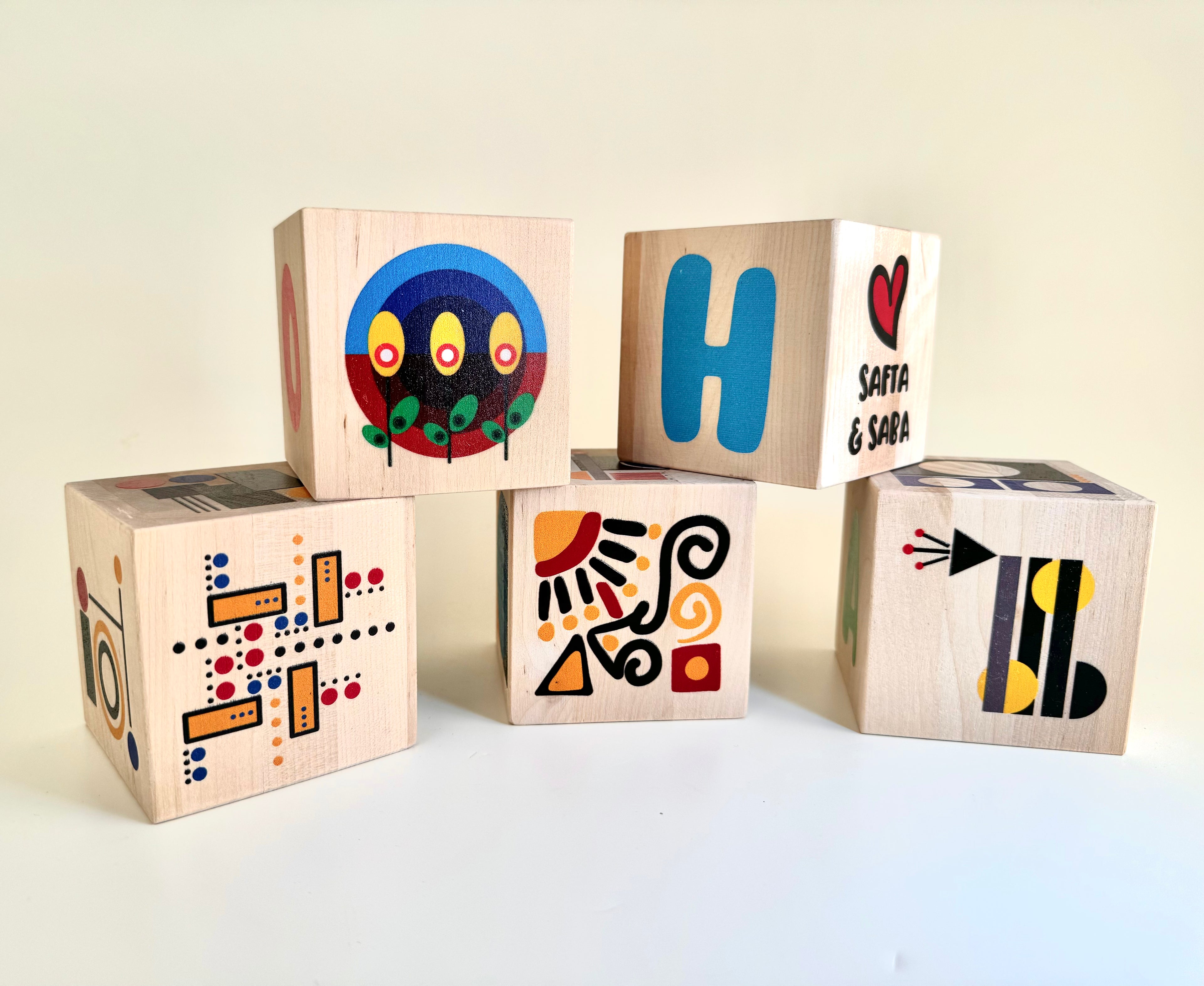 Baby Name Art Blocks