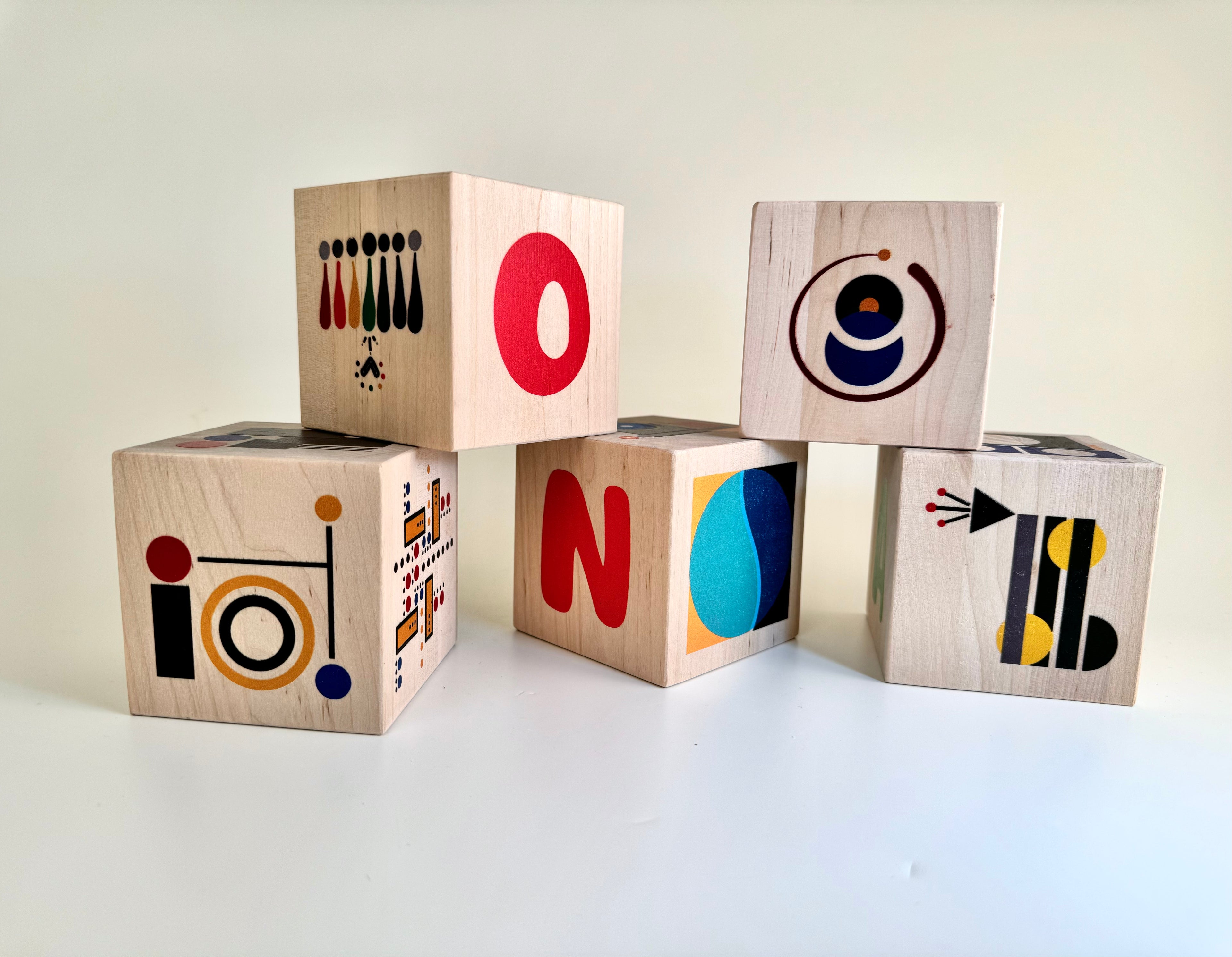 Baby Name Art Blocks