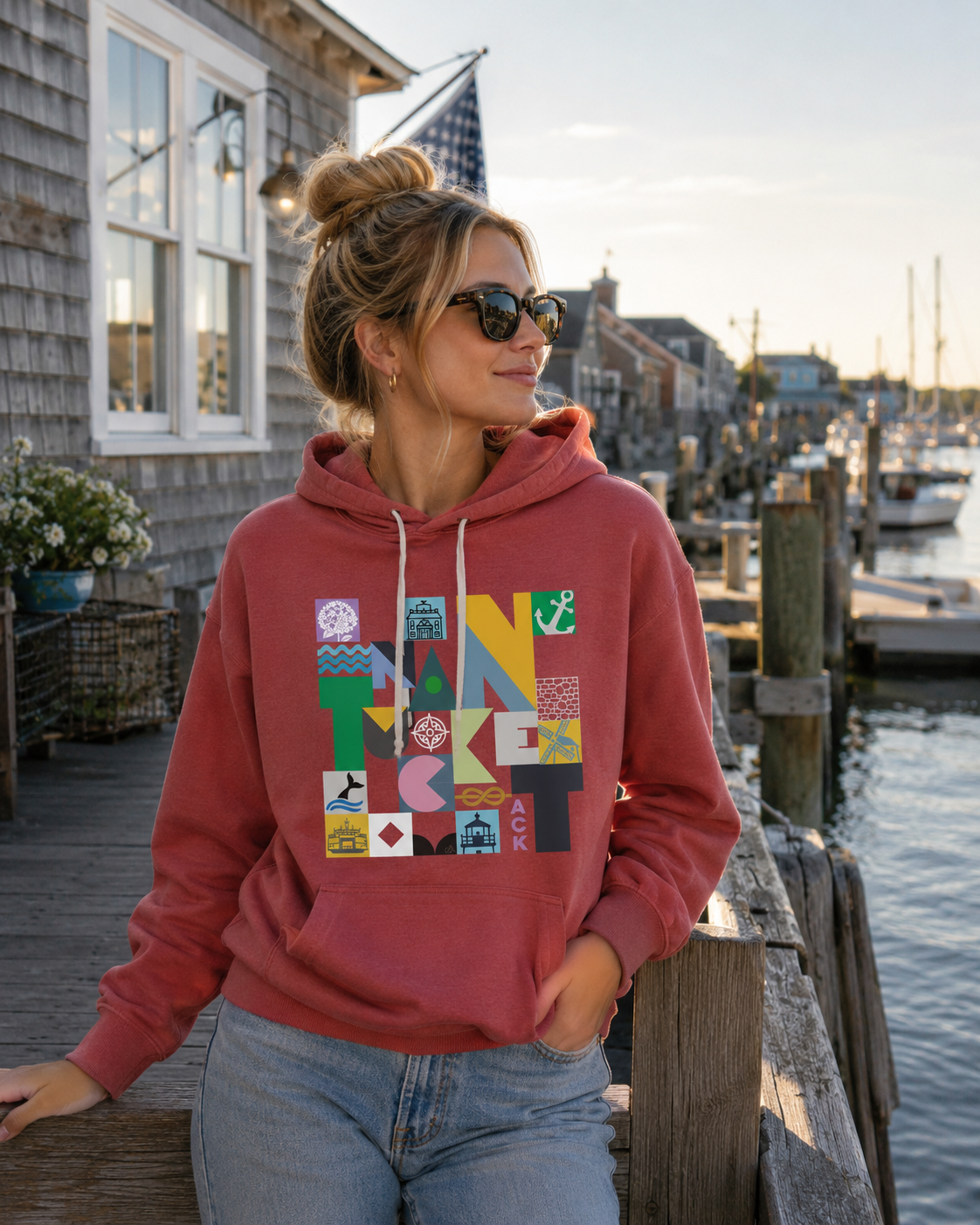 Comfort Colors Garment-Dyed Hooded Sweatshirt