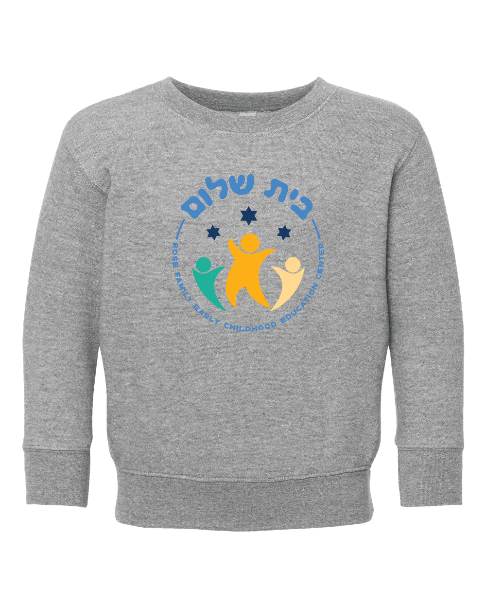 Toddler Crew Sweatshirt - Full Front Design