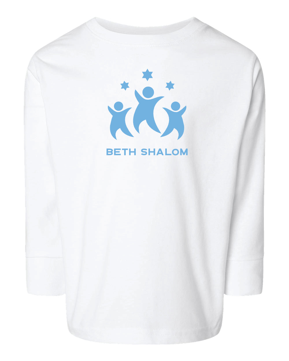 Toddler Long Sleeve T-shirt - Full Front Design