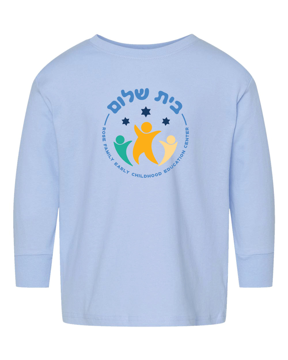 Toddler Long Sleeve T-shirt - Full Front Design