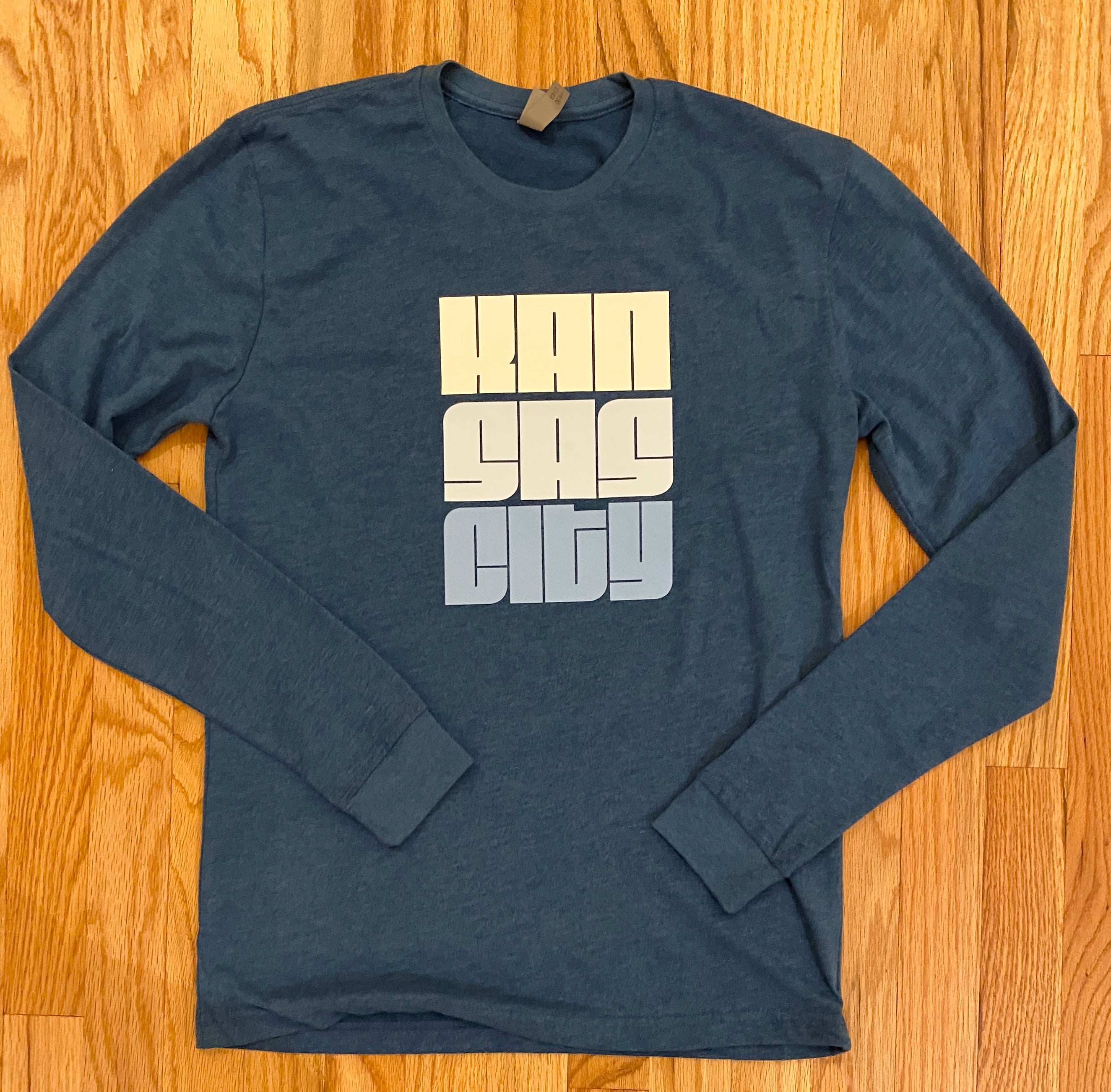 Kansas City Blue Mono Long Sleeve