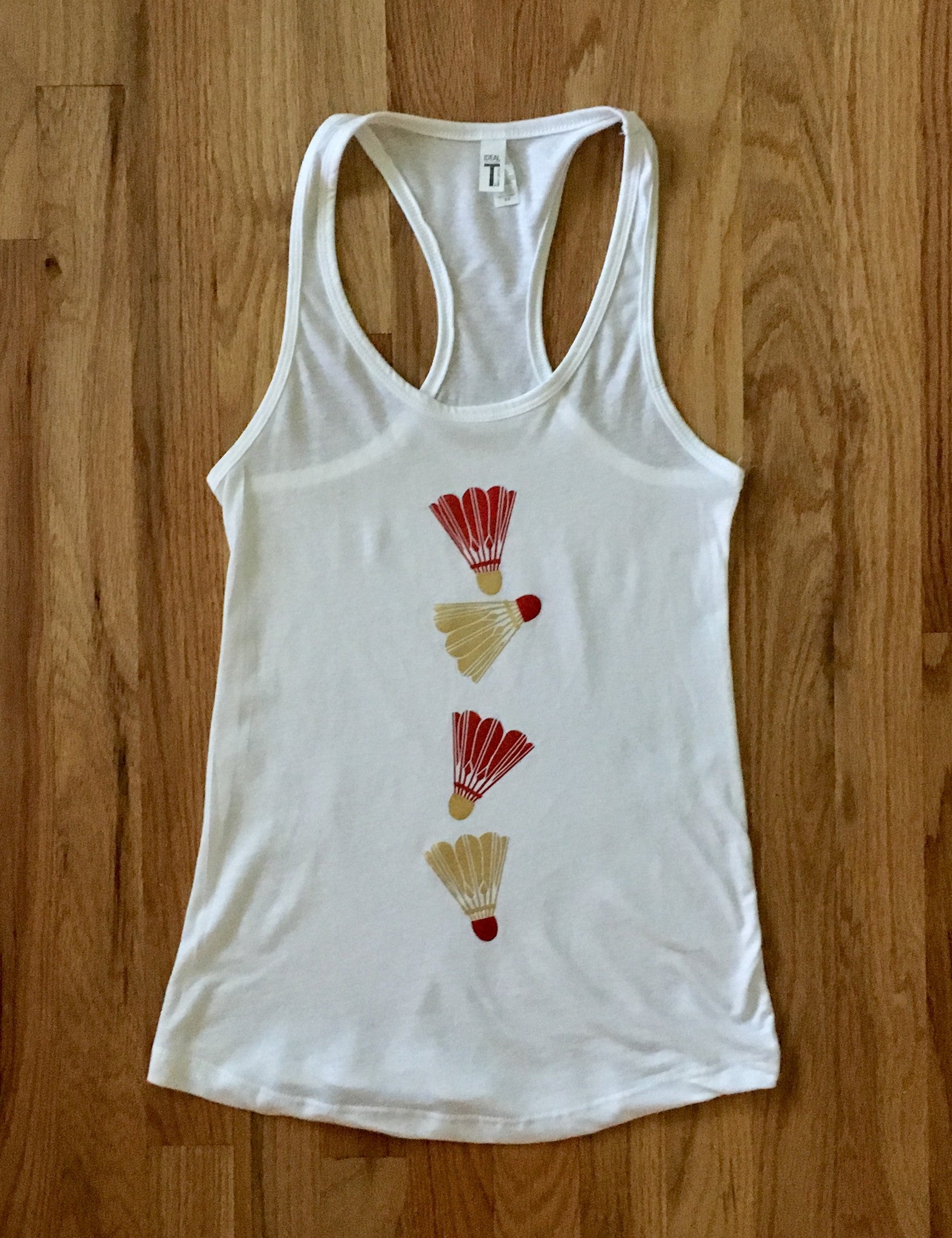 Shuttlecocks - Women's Racerback Tank