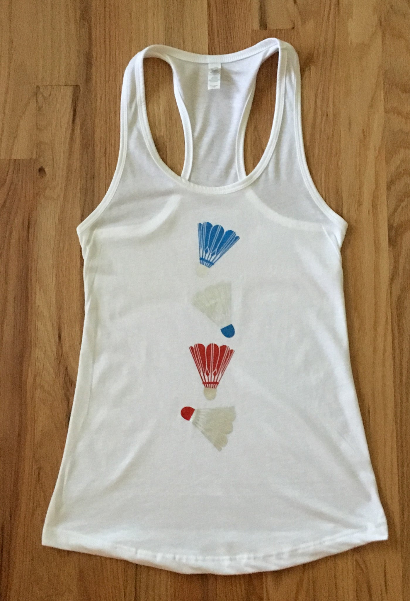 Shuttlecocks - Women's Racerback Tank
