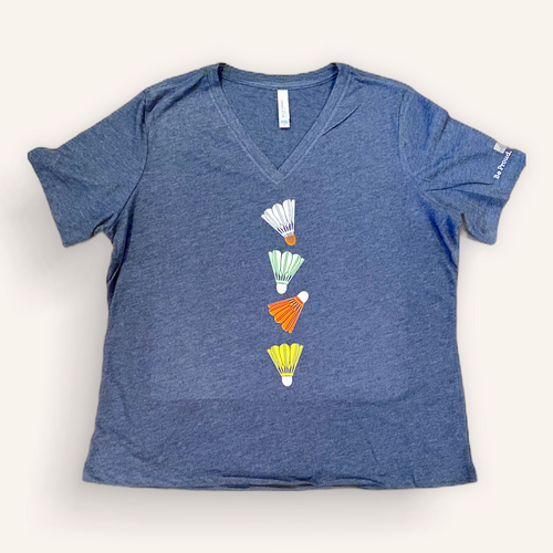 Shuttlecocks -  Women's Relaxed V-Neck